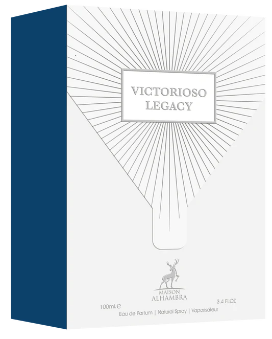 Alhambra Victorioso Legend 100 ml Eau De Parfum Woody Fresh scent
