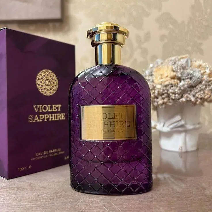 Fragrance World Violet Sapphire 100 ml Eau De Parfum Sweet scent