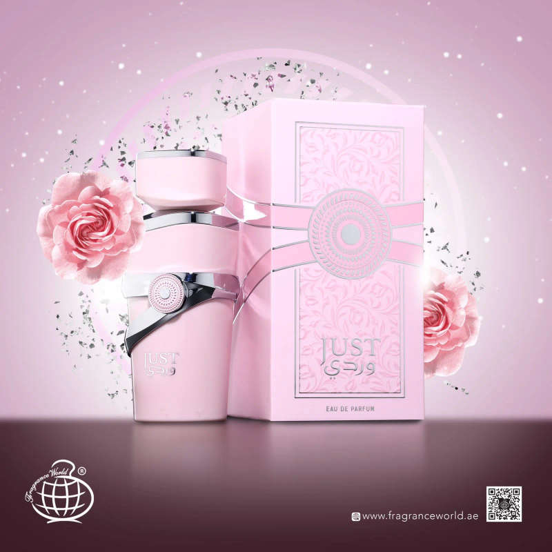 Fragrance World Just Wardi 100 ml Eau De Parfum Sweet scent