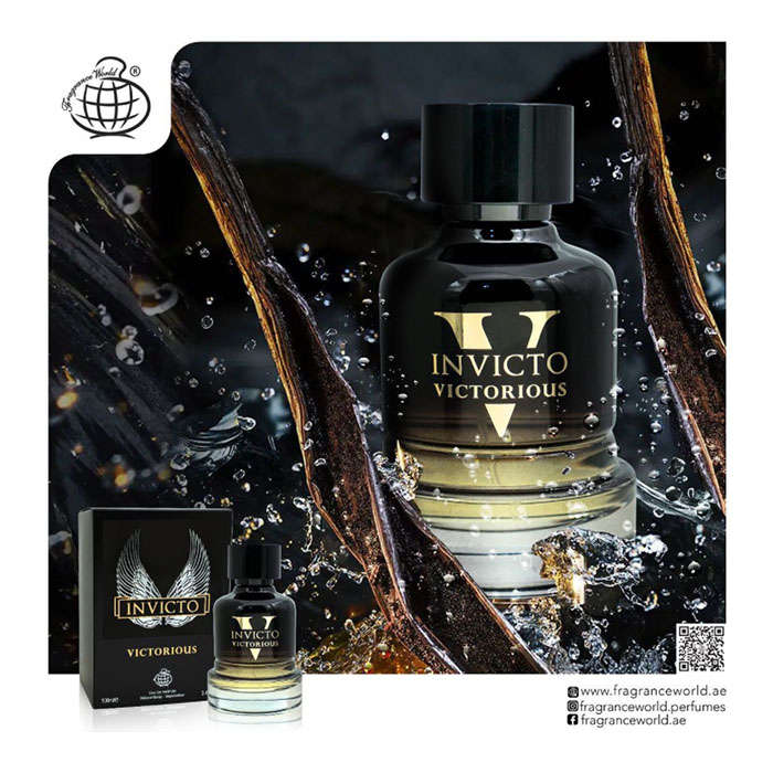 Fragrance World Invicto Victorious 100 ml Eau De Parfum Sweet scent