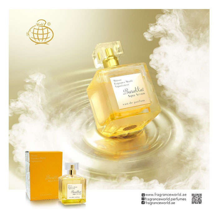 Fragrance World Barakkat Aqua Aevum 100 ml Eau De Parfum Fresh scent