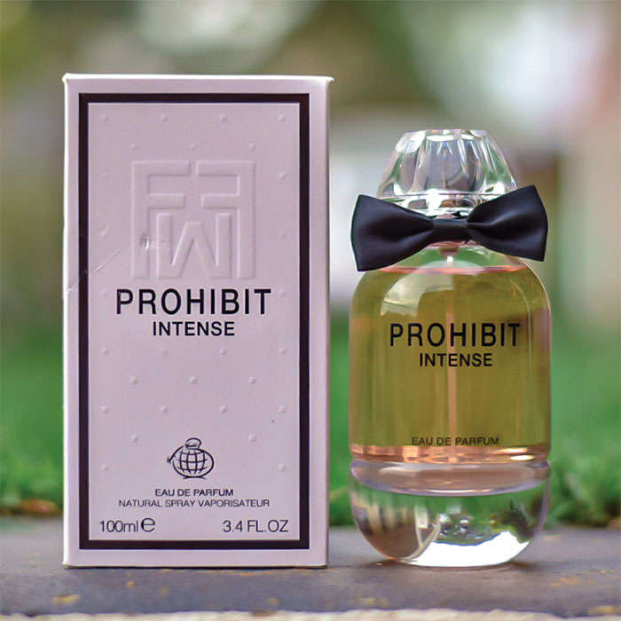Fragrance World Prohibit Intense 100 ml Eau De Parfum Sweet scent