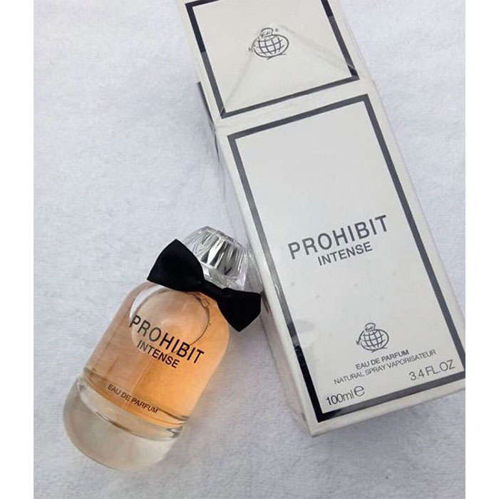 Fragrance World Prohibit Intense 100 ml Eau De Parfum Sweet scent