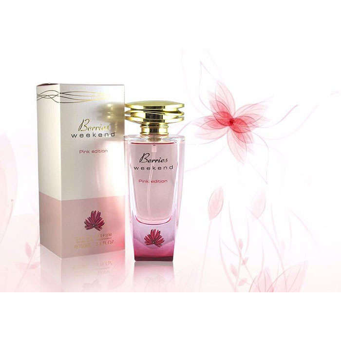 Fragrance World Berries Weekend Pink Edition 100 ml Eau De Parfum Sweet scent