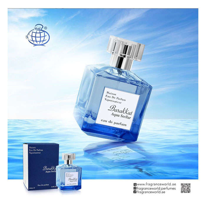 Fragrance World Barakkat Aqua Stellar 100 ml Eau De Parfum Fresh scent