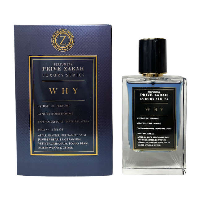 Prive Zarah Why 80 ml Extrait De Parfum Fresh scent