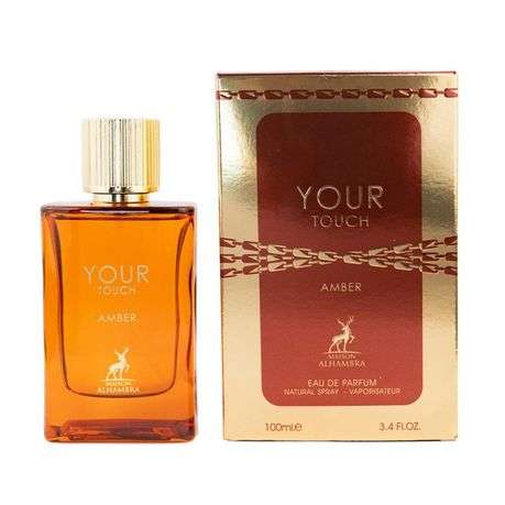 Alhambra Your Touch Amber 100 ml Eau De Parfum Amber scent