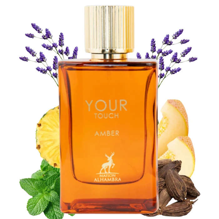 Alhambra Your Touch Amber 100 ml Eau De Parfum Amber scent