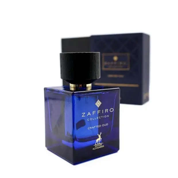 Alhambra Zaffiro Crafted Oud 100 ml Eau De Parfum Oud scent
