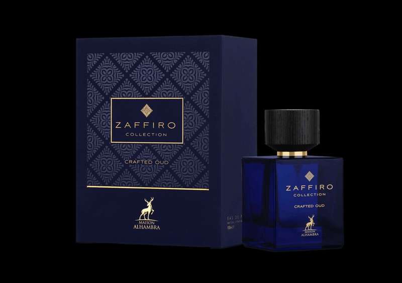 Alhambra Zaffiro Crafted Oud 100 ml Eau De Parfum Oud scent
