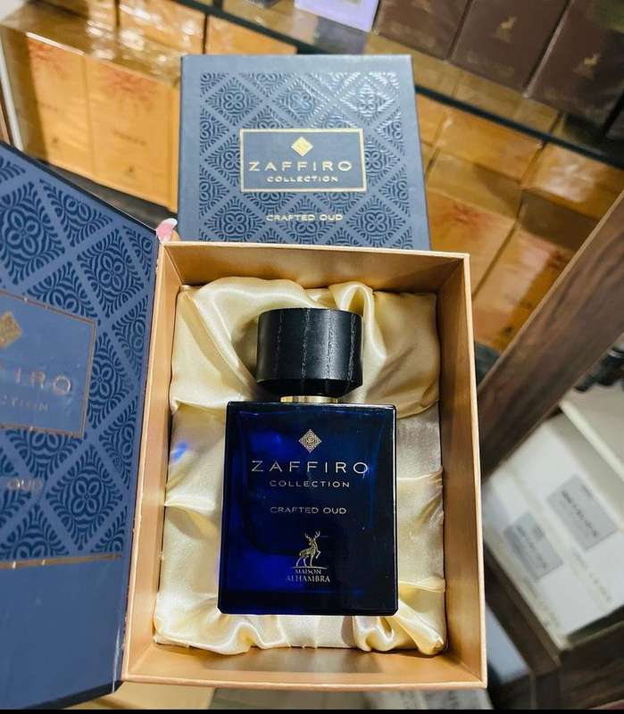 Alhambra Zaffiro Crafted Oud 100 ml Eau De Parfum Oud scent