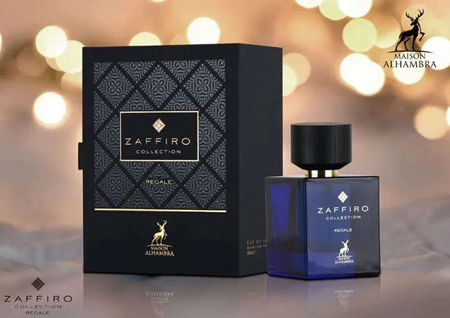 Alhambra Zaffiro Regale 100 ml Eau De Parfum Leather scent