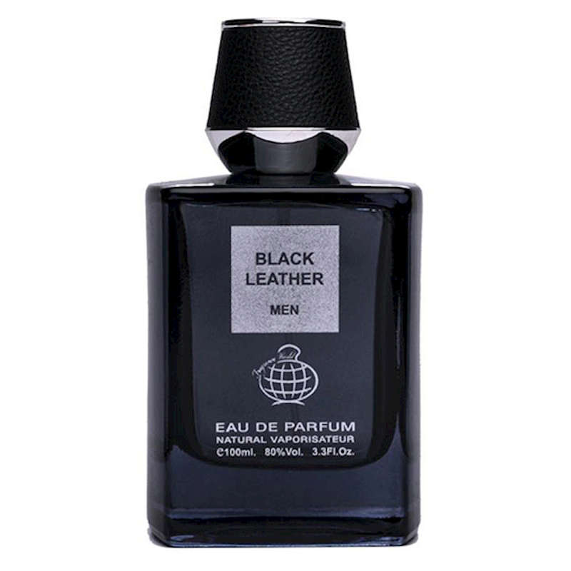 Fragrance World Black Leather Men 100 ml Eau De Parfum Fresh Spicy scent