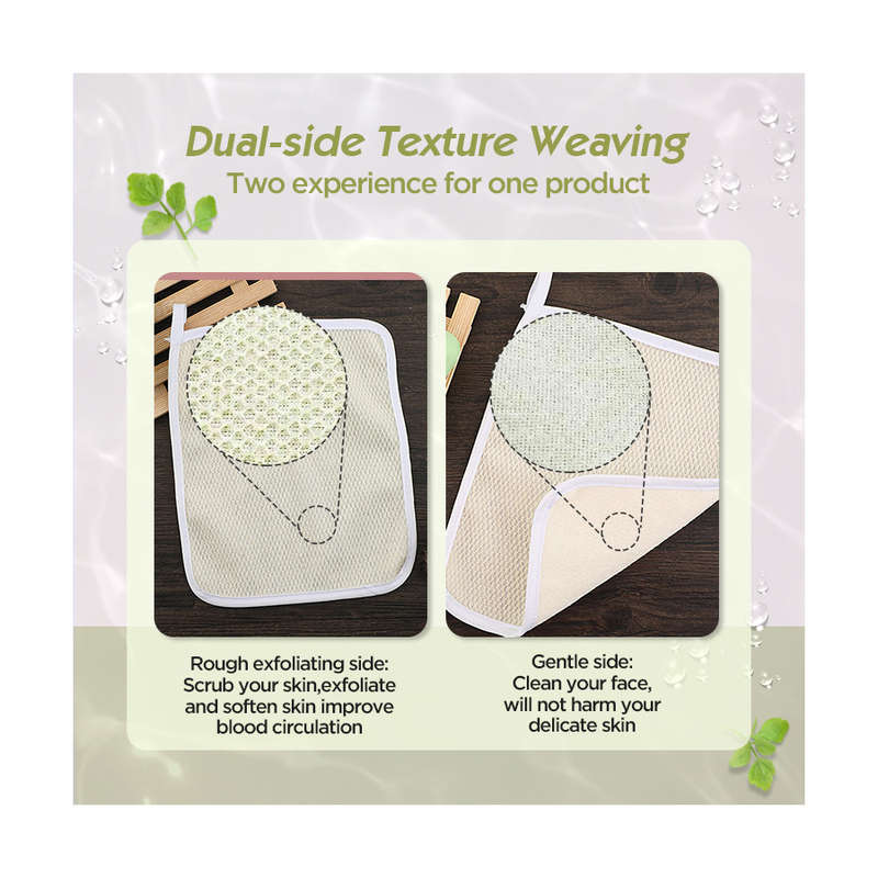 Hamam Exfoliator Scrub - Dual-Texture Washcloth for Face & Body