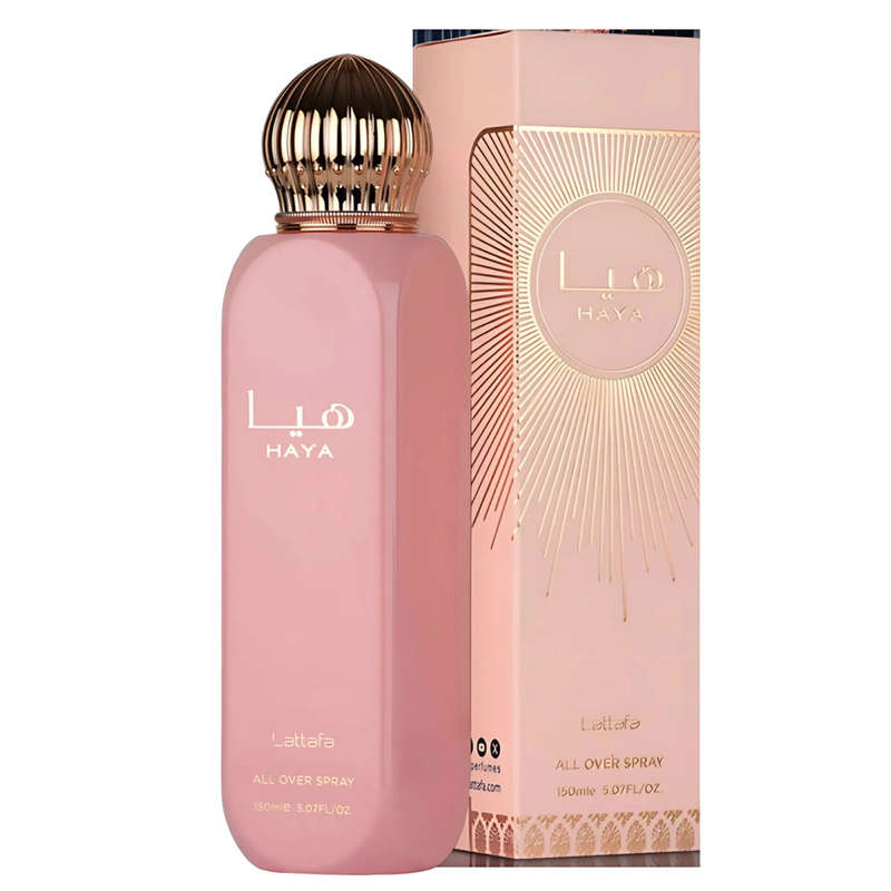 Lattafa Haya All Over Spray 150 ml Eau De Parfum Sweet scent