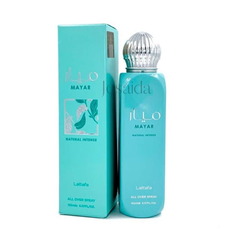 Lattafa Mayar Natural Intense All Over Spray 150 ml Eau De Parfum Aquatic Floral scent