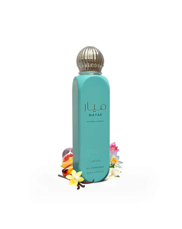 Lattafa Mayar Natural Intense All Over Spray 150 ml Eau De Parfum Aquatic Floral scent