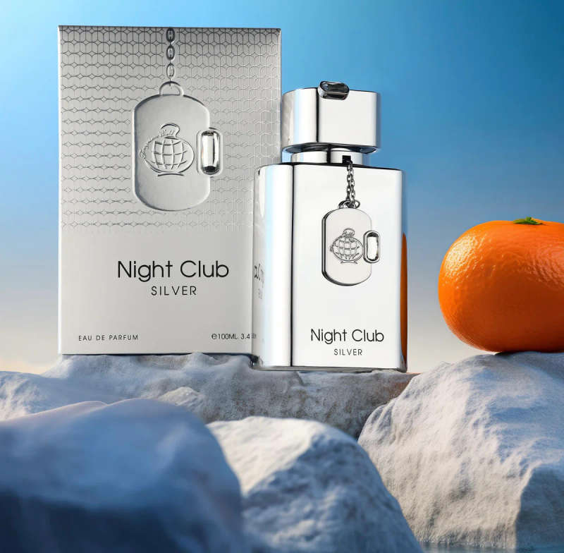 Fragrance World Night Club Silver 100 ml Eau De Parfum Fresh scent