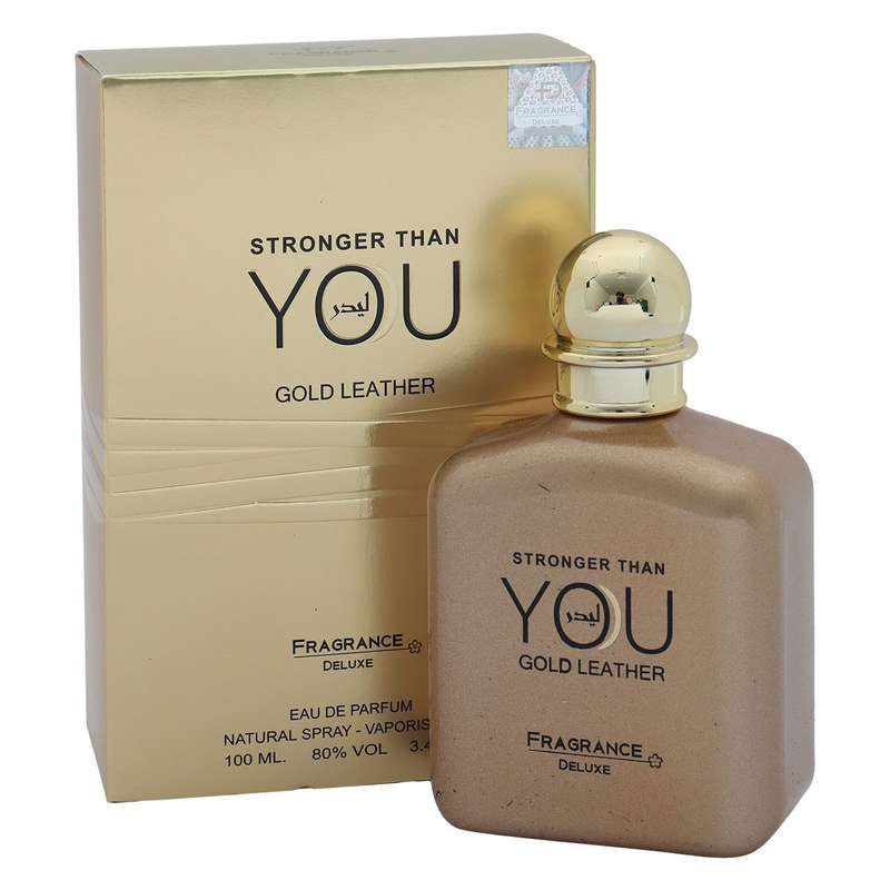 Fragrance Deluxe Stronger Than You Gold Leather 100 ml Eau De Parfum Leather scent
