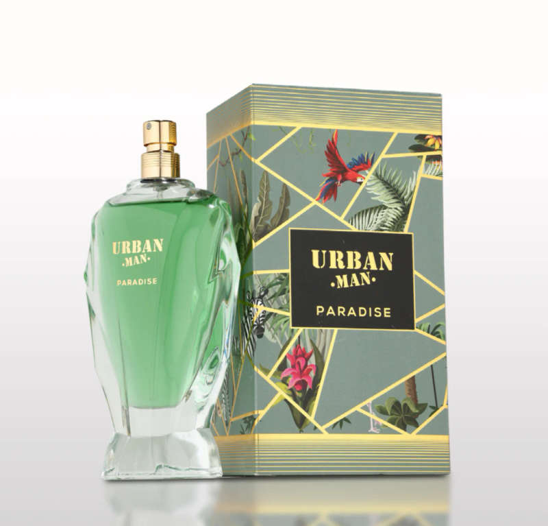 Fragrance World Urban Man Paradise 90 ml Eau De Parfum Sweet Woody scent