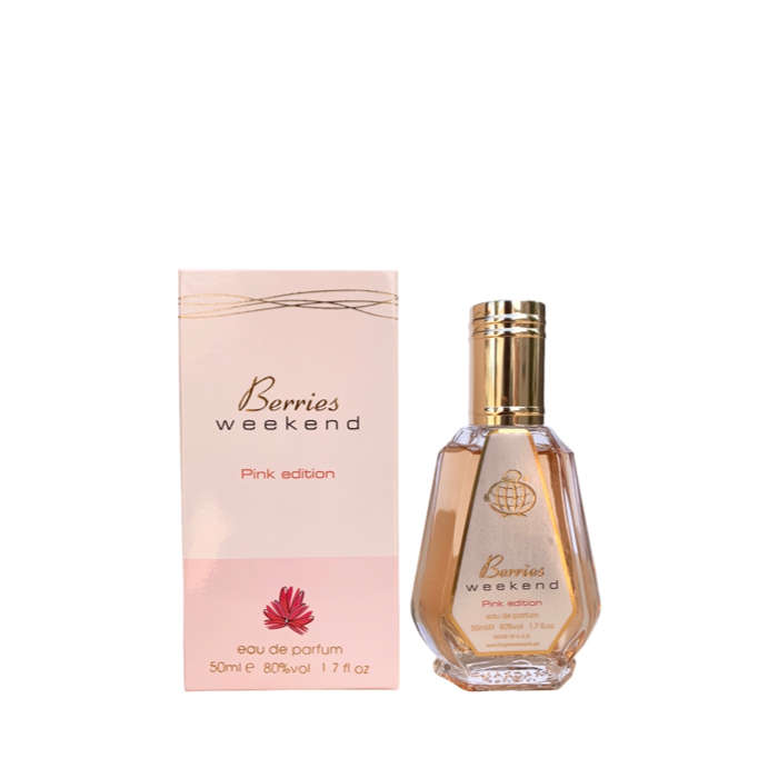 Fragrance World Berries Weekend Pink Edition 50 ml Eau De Parfum Sweet scent