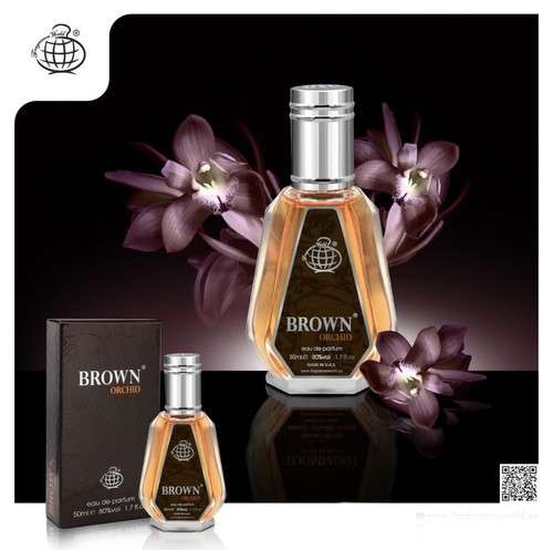 Fragrance World Brown Orchid 50 ml Eau De Parfum Sweet scent