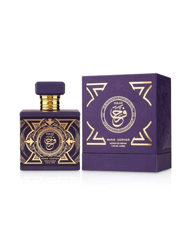 Paris Corner Farah 100 ml Eau De Parfum Spicy scent