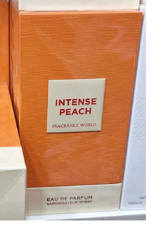 Fragrance World Intense Peach 150 ml Eau De Parfum Sweet scent