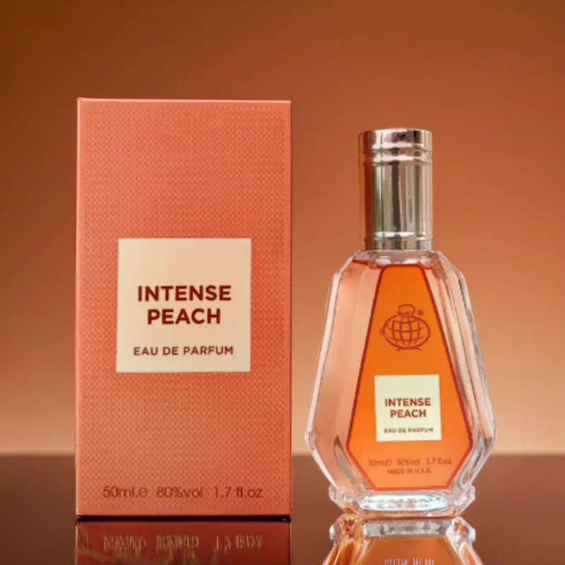 Fragrance World Intense Peach 50 ml Eau De Parfum Sweet scent