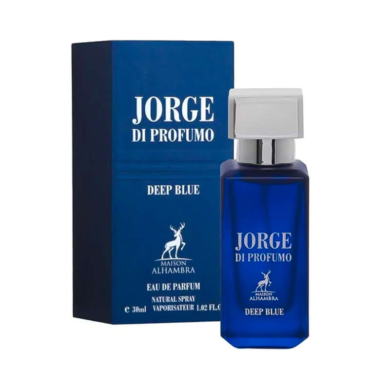 Alhambra Jorge Di Profumo Deep Blue 30 ml Eau De Parfum Fresh scent