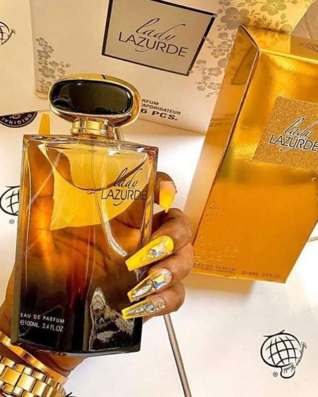 Fragrance World Lady Lazurde 100 ml Eau De Parfum Floral scent