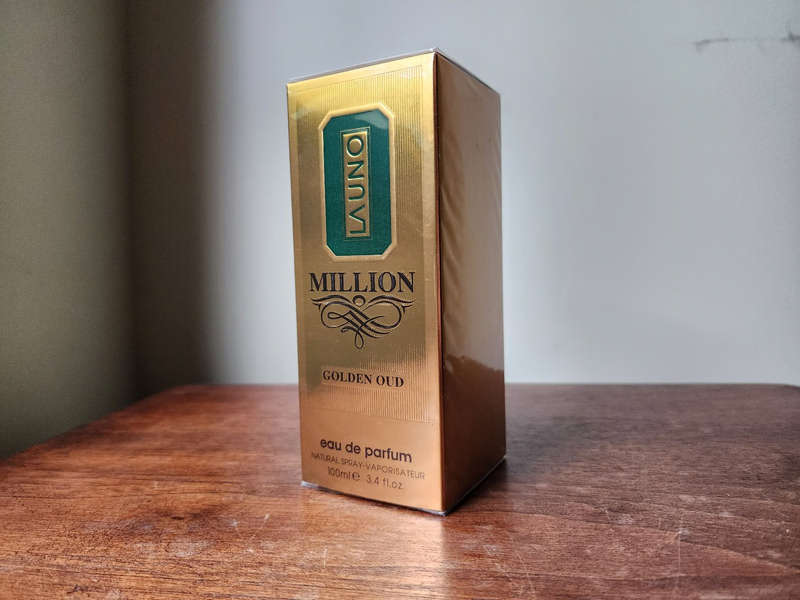 Fragrance World La Uno Million Golden Oud 100 ml Eau De Parfum Spicy scent