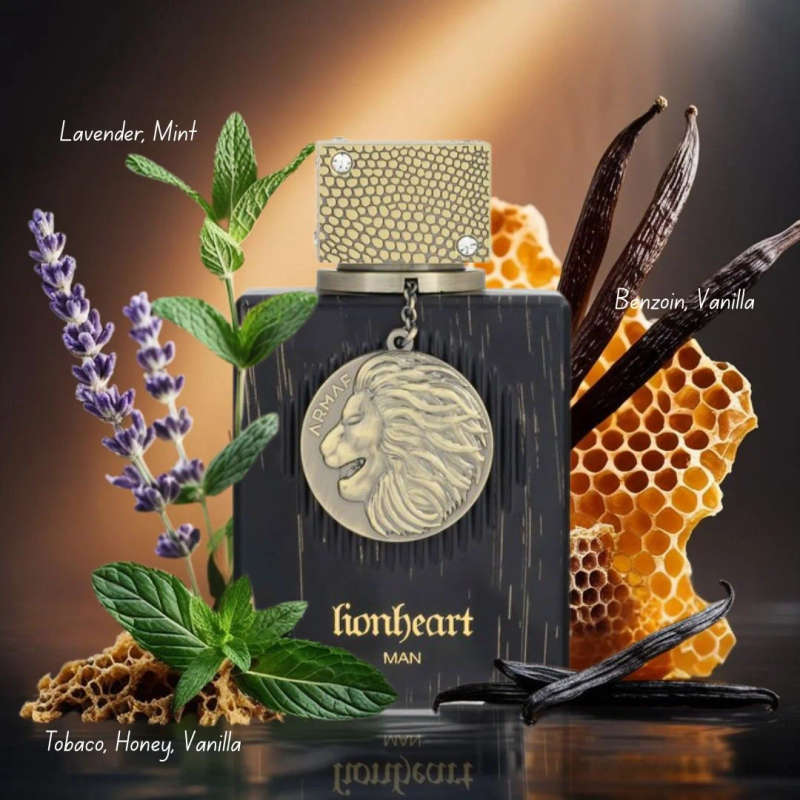 Armaf Lionheart Man 100 ml Eau De Parfum Sweet Spicy scent
