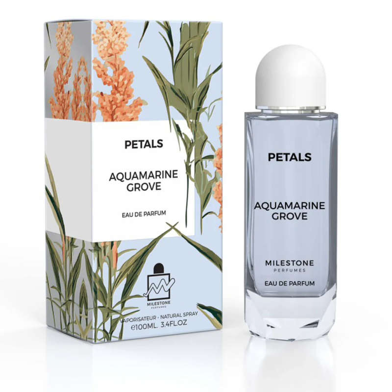 Milestone Perfumes Petals Aquamarine Grove 100 ml Eau De Parfum Fresh scent