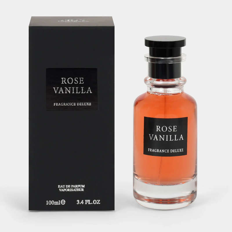 Fragrance Deluxe Rose Vanilla 100 ml Eau De Parfum Floral scent