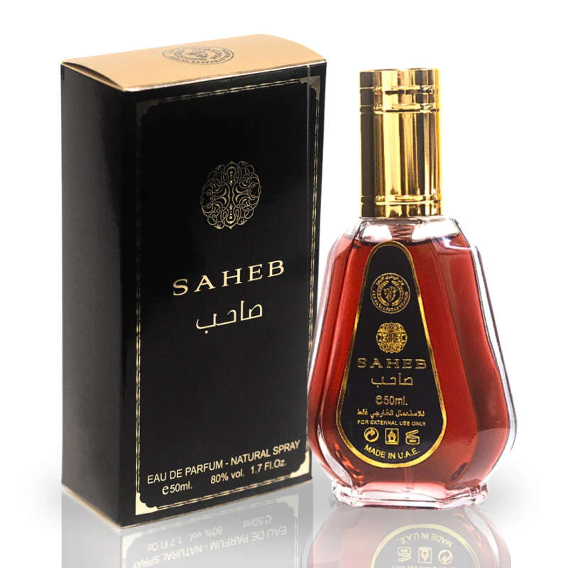 Ard Al Zaafaran Saheb 50 ml Eau De Parfum Oud scent