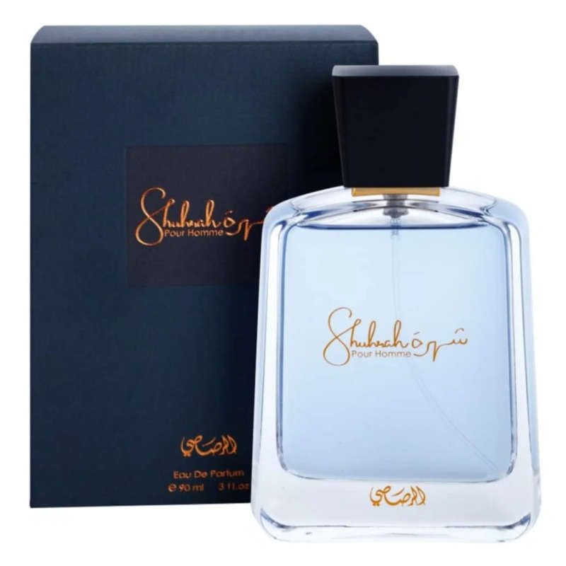 Rasasi Shuhrah Pour Homme 90 ml Eau De Parfum Fresh Woody scent