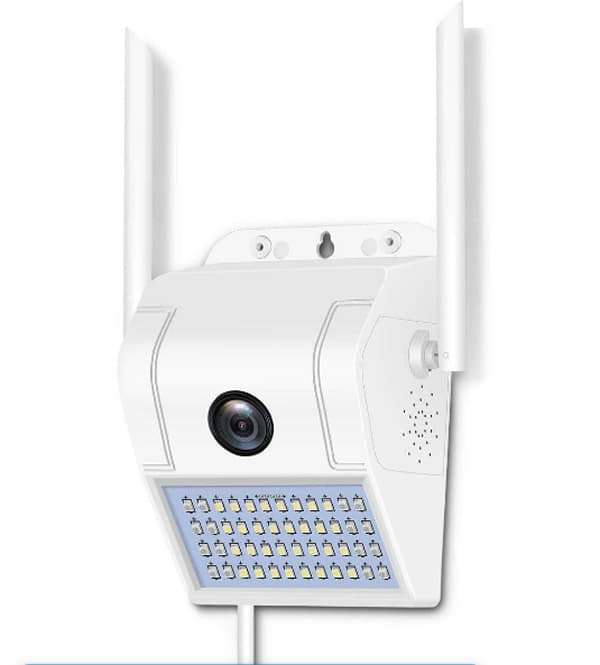 Wireless WiFi IP Camera Wall Lamp