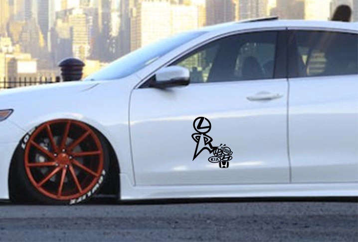 Lexus Brag Car Sticker Decal