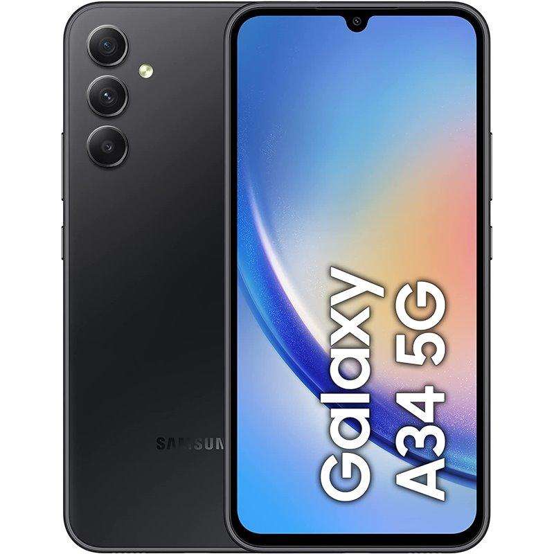 Samsung A34 5G 128GB Dual Sim - Including Impact Proof Cover and Screen protector (Valued at R700.00