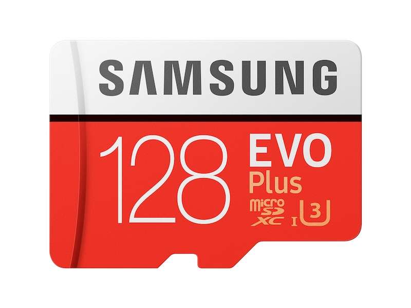 Samsung EVO Plus 128GB MicroSDXC with SD Adapter