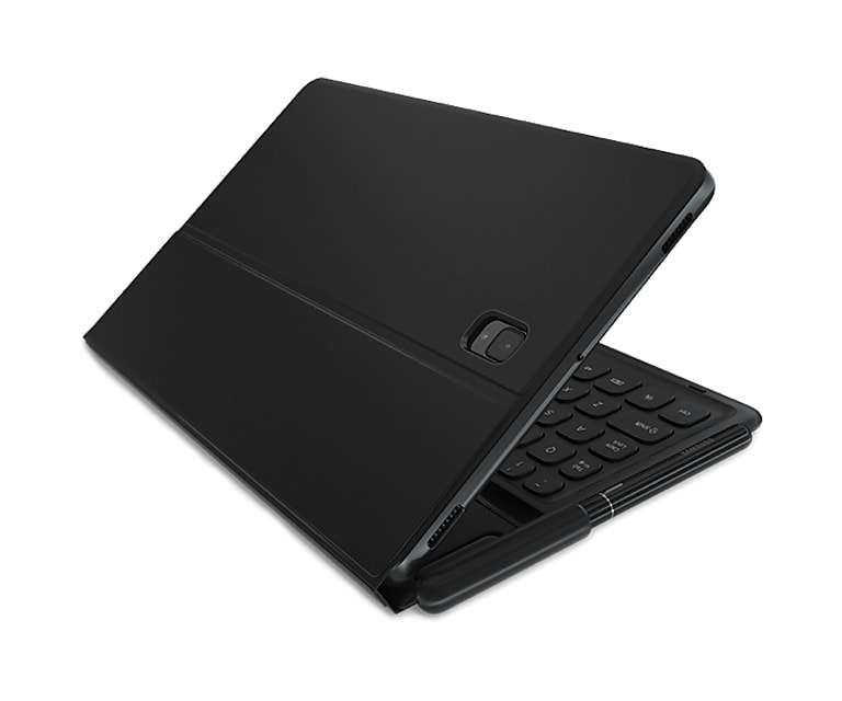 Samsung Galaxy Tab S4 Book Cover Keyboard, Black (tablet sold separately)