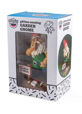 GARDEN GNOMES- GNOME SMOKING