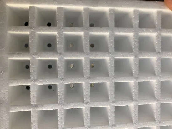 200 square holes Agriculture Polystyrene seedling trays (set of 3)