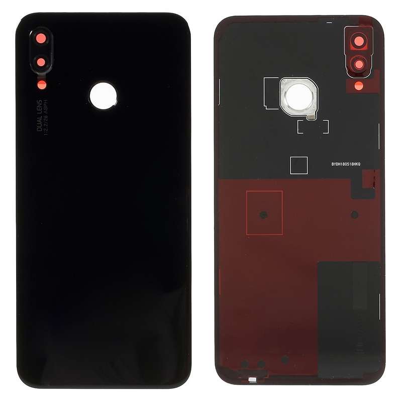 OEM for Huawei P20 Lite / Nova 3e Battery Housing Part with Adhesive Sticker + Camera Lens Ring Cove