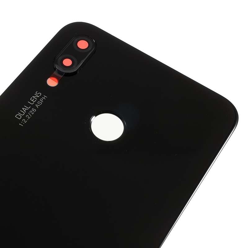 OEM for Huawei P20 Lite / Nova 3e Battery Housing Part with Adhesive Sticker + Camera Lens Ring Cove