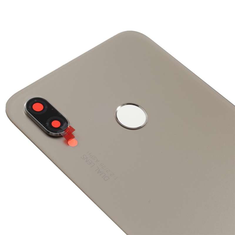 OEM for Huawei P20 Lite / Nova 3e Battery Housing Part with Adhesive Sticker + Camera Lens Ring Cove