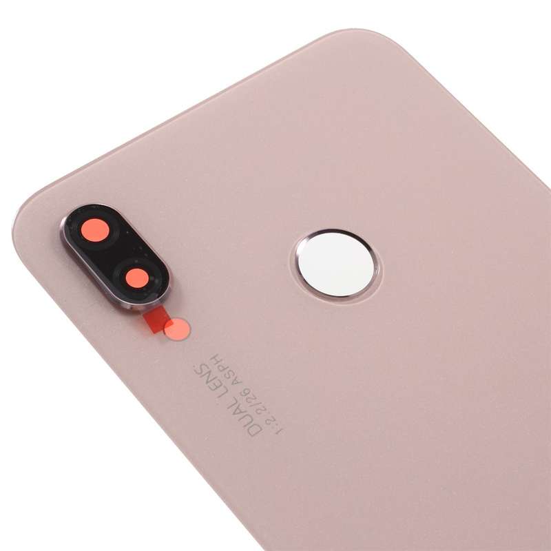 OEM for Huawei P20 Lite / Nova 3e Battery Housing Part with Adhesive Sticker + Camera Lens Ring Cove