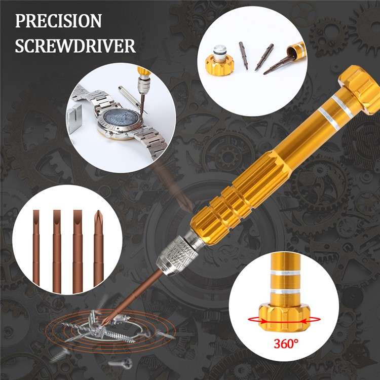 149Pcs Watchmaker Watch Repair Tool Kit Watch Band Link Pin Remover Back Case Opener Spring Bar Set