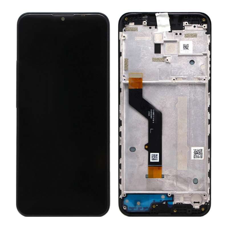 LCD Display and Touch Screen Screen Digitizer Assembly + Frame Replace Part (Without Logo) for Motor